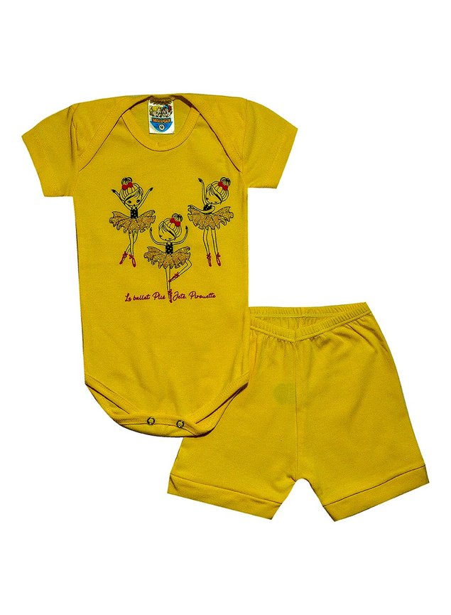 404 body bailarina amarelo