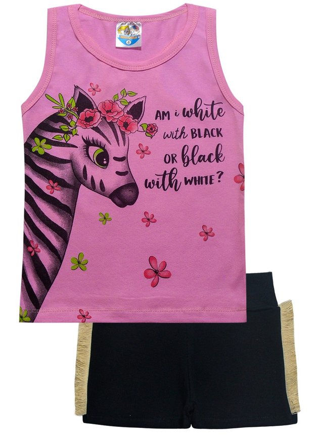 ref 6153 conj blusa rosa claro