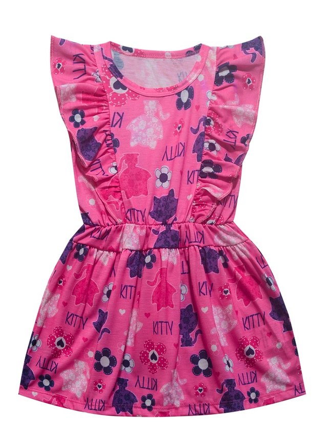 ref 6172 vestido rosa escuro