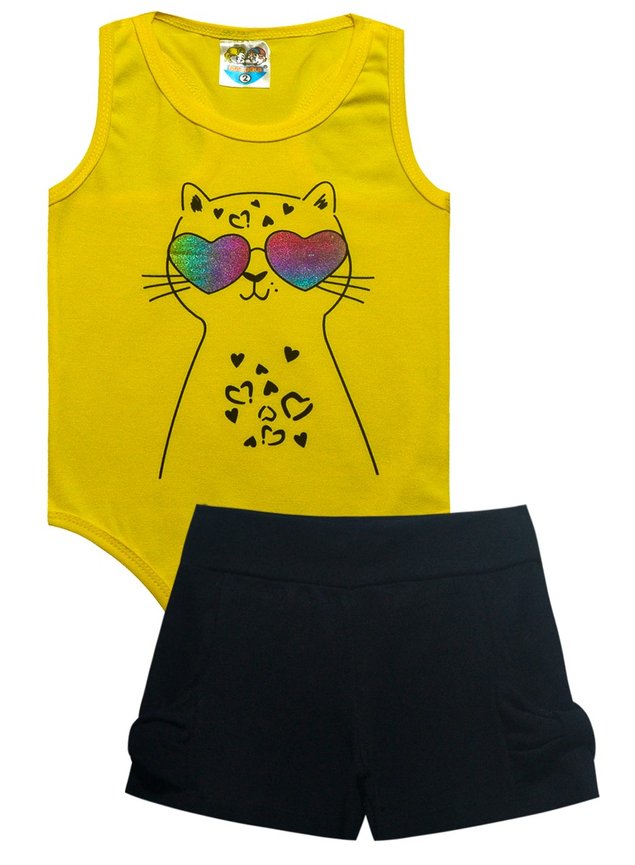 body amarelo 5367