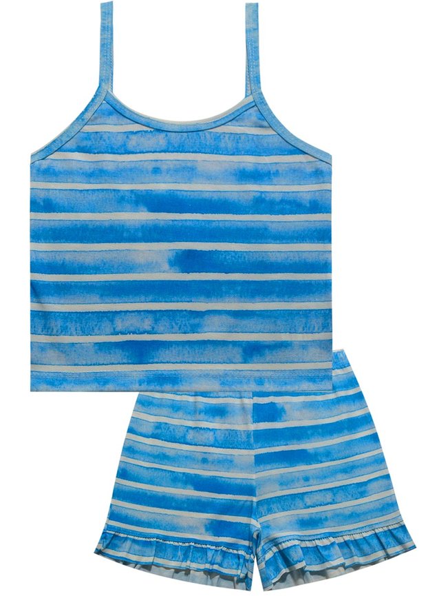 conjunto azul