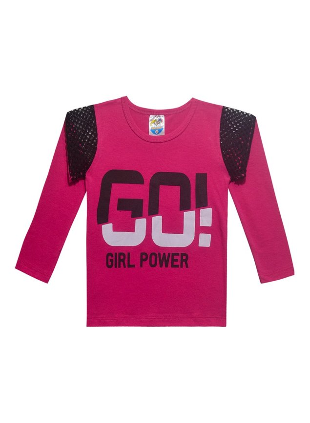 blusa c tela go girl pink ref 6810 1ao16
