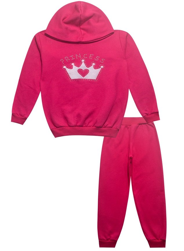 calca pink c blusa coroa