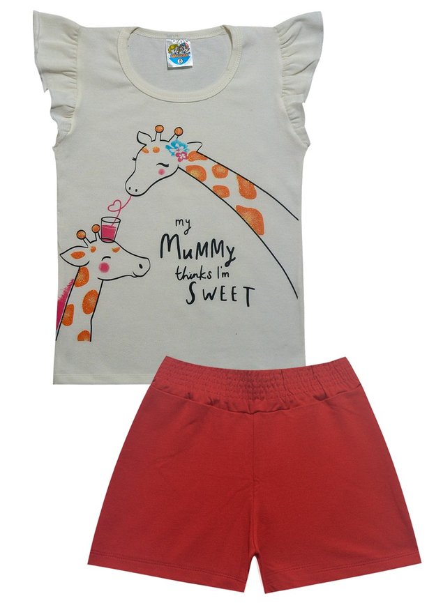 blusa off com vermelho