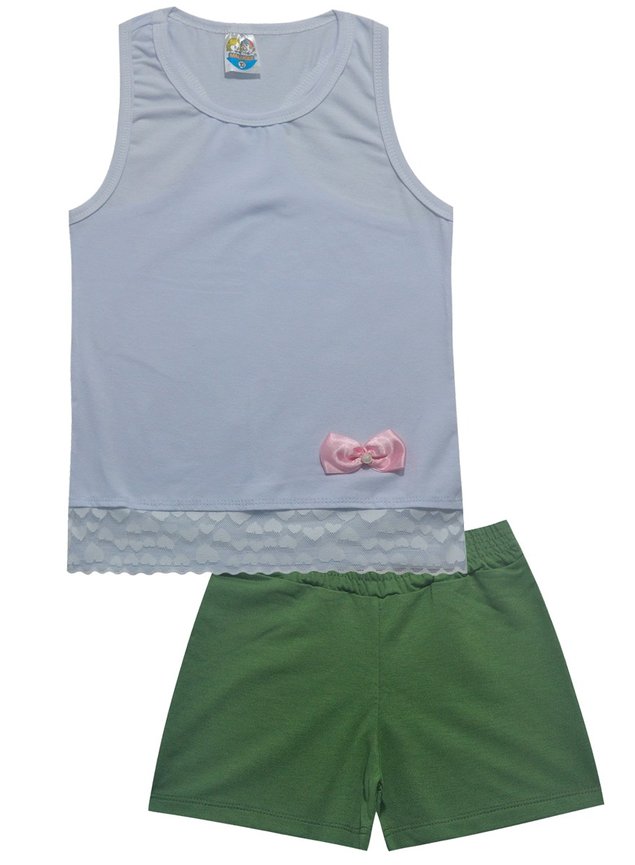 short verde musgo