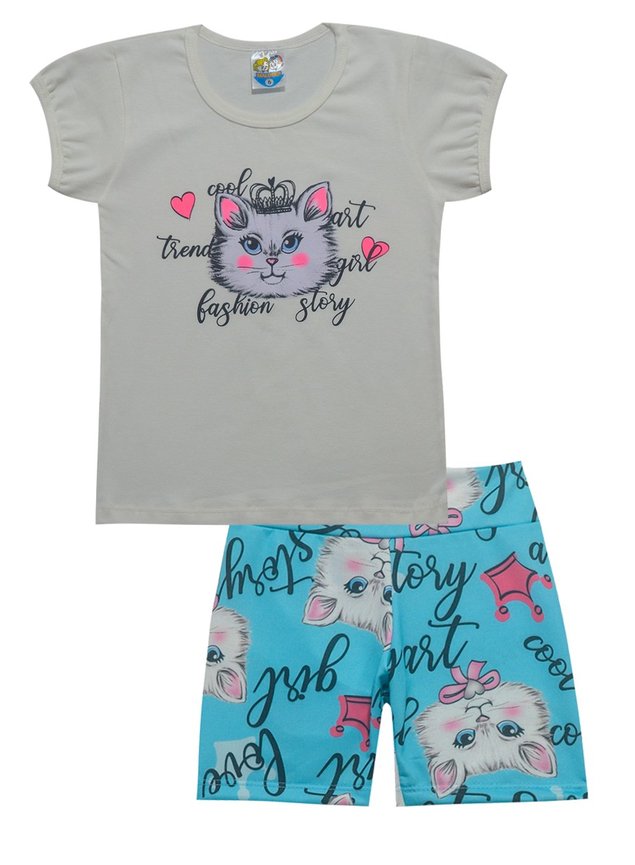 short azul