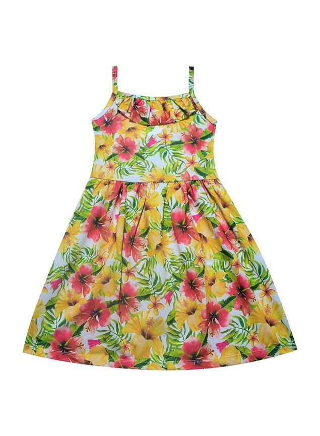 vestido florido 7343